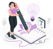 write banner