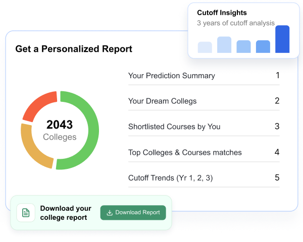 Get a Personalized NEET Report